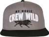 Cayler & Sons Crew Wild Snapback Pet - Grijs/Zwart