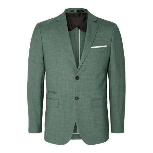 SELECTED HOMME Melange Blazer - Light Green