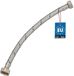 KOTARBAU® Tuyau de raccordement flexible 1/2“ x 3/8“ - Tuyau de robinet flexible 30 cm