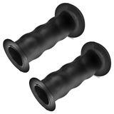 cyclingcolors Fietshandgrepen 85 mm stuur 22 mm mountainbike vintage kinderen antislip fiets zwart
