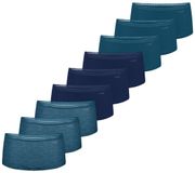 sloggi Dames shorts slip 9 pack GO Crush turquoise