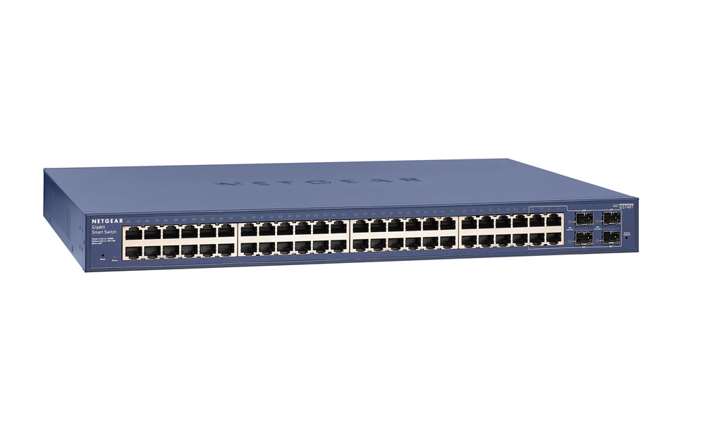 NETGEAR ProSAFE Smart Switch - GS748T - 48 Poorten