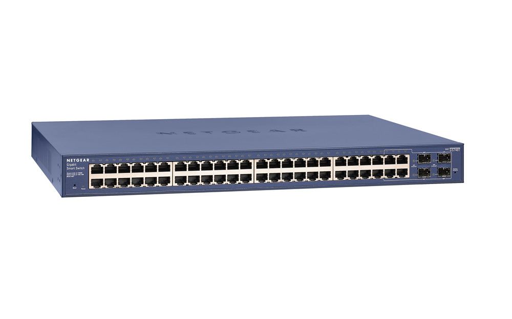 NETGEAR ProSAFE GS748T - Smart Switch - 48-poorts - Gigabit Ethernet - Managed