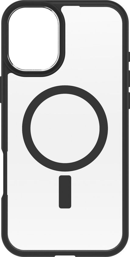 OtterBox React Series voor MagSafe voor Apple iPhone 16 Plus, Black Crystal
