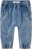 Name It baby meisjes spijkerbroek ROSE Blue Round Fit - Maat 62