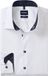 OLYMP No. 6 Six super slim fit overhemd - mouwlengte 7 - popeline - wit - Strijkvriendelijk - Boordmaat: 41 (EU maat: L)