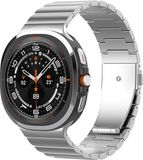 Strap-it Titanium 'One Bead' schakel band - zilver