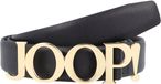 JOOP! Ceinture en cuir 3,0 CM Fashion Ceinture pour femme W80 D`Blue Bleu foncé