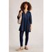 White Stuff Marlie Sparkle Tunique Bleu Marine Foncé