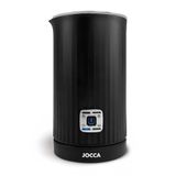 Jocca Elektrische melkopschuimer, 5-in-1, automatische opschuimer en garde, 300 ml opwarmen / 150 ml opschuimen, anti-aanbaklaag, roestvrij staal, koud- en warmfunctie, voor cappuccino, latte, matcha