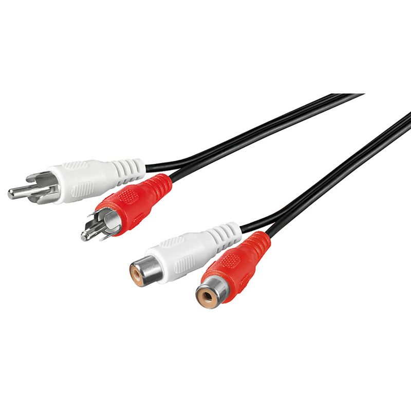 Goobay 50026 - Audio kabel - 2,5 m - Zwart