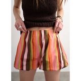 TOPSHOP Gestreepte Casual Short