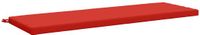 vidaXL Bankkussen SOEST 100% Polyester Rood 150 x 50 x 5 cm