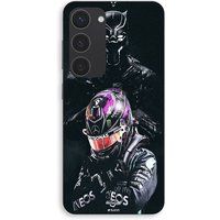 Maniacase Coque Pour Samsung Galaxy S23 Plus Lewis Hamilton Black Panther