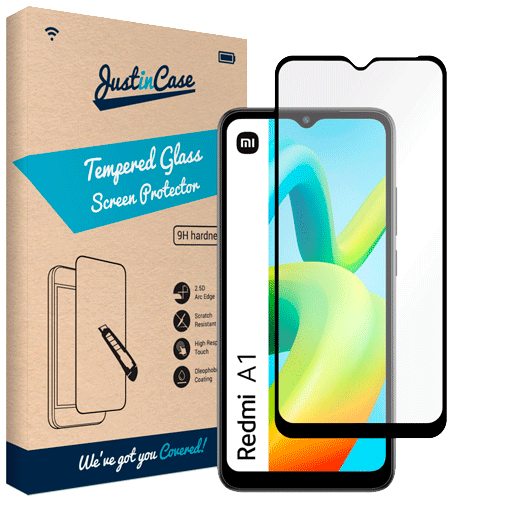 Just in Case Gehard Glas Edge To Edge Screenprotector Xiaomi Redmi A1