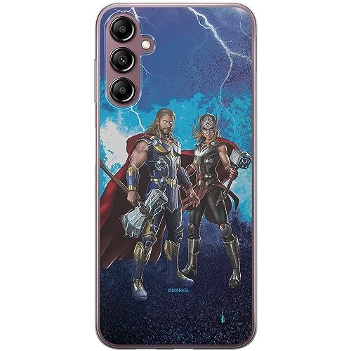 ERT GROUP ERT GROUP mobiel telefoonhoesje voor Samsung A14 4G/5G origineel en officieel erkend Marvel patroon Thor 009 optimaal aangepast aan de vorm van de mobiele telefoon, hoesje is gemaakt van TPU