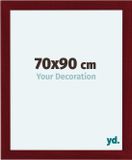Your Decoration Cadre photo 70x90 cm MDF Vin rouge balayé Como