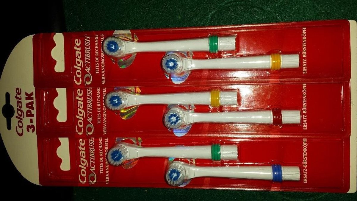 Colgate Tandenborstel Actibrush opzetborstels pak van 6 stuks