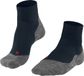 FALKE TK5 Short Wandelsokken anti blaren, lichte padding merinowol sportsokken dames blauw - Maat 39-40