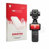 upscreen - Screenprotector voor DJI Osmo Pocket 4P - Folie Beschermfolie transparant