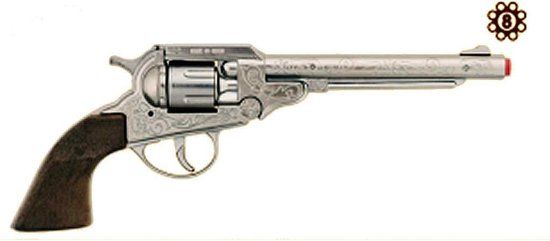 Gonher Cowboy Revolver/Pistool - Metaal - 8-schots - Multi