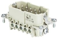 Connector, Wieland Electric 70.312.1040.0 Stekker inzetstuk Totaal aantal polen 10 10 stuk(s)