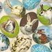 Paper + Design Little Rabbit Farm Servetten 20 st. FSCMix 33x33 cm, Meerkleurig