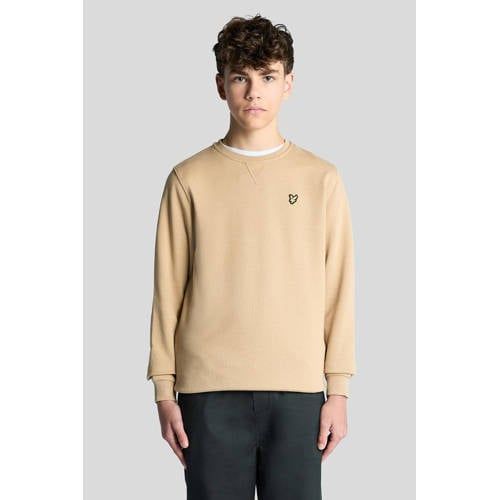 Lyle & Scott sweater zand Beige Effen - maat 152/158