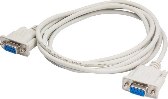 Akyga AK-CO-04 RS-232 Kabel - 2m - Wit