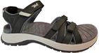 Teva W TIRRA SPORT Leren Dames Sandalen - Zwart