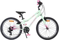 Volare Milano Kinderfiets - Meisjes - 20 inch - Mintgroen - 6 versnellingen