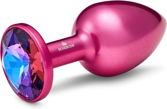 Rosebuds™ Medium Alu Pink Crystal