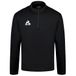 Le Coq Sportif - Nr. 1 trainingsshirt met 1/2 ritssluiting voor heren - 100% ademend polyester voor training, hardlopen en fitness - comfort en sportieve prestaties - maat S - zwart