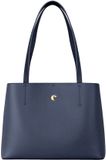 Cacharel Sac shopping Séraphine Bleu marine