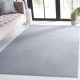 Safavieh Boho tapijt voor woonkamer, eetkamer, slaapkamer - Loft Collection, korte pool, grijs, 91 x 152 cm