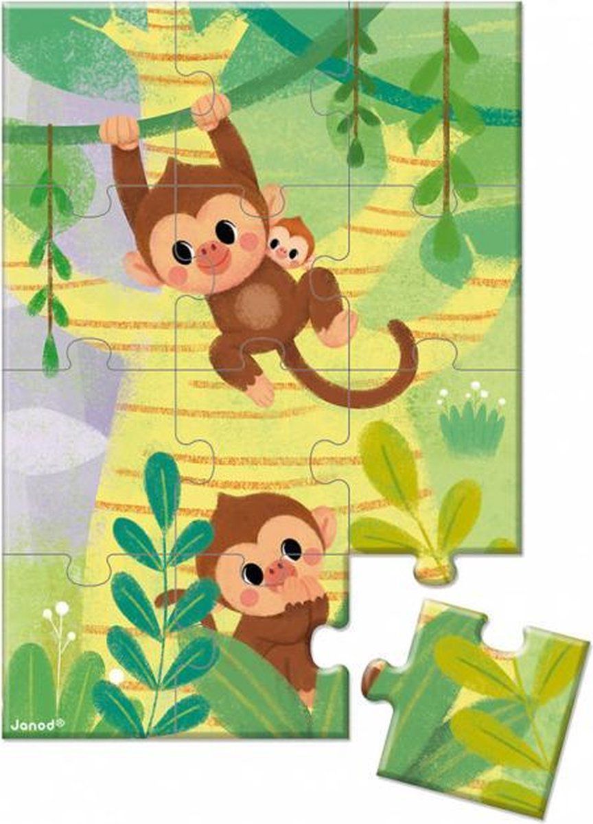 Janod Verzamelpuzzels - Jungle - 3700217326821