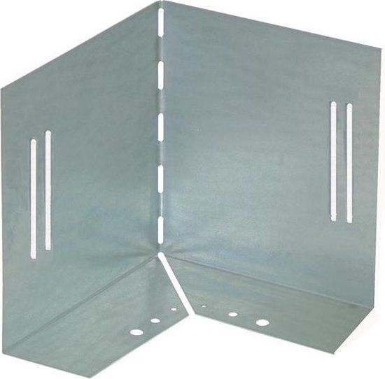 GB GEBR. BODEGRAVEN B.V. Hoekstuk t.b.v. metalen randkist 150x300 SV (25 stuks)