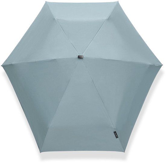 Senz Micro Opvouwbare Stormparaplu Winter Sky Lichtblauw