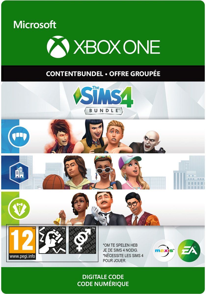 Electronic Arts The Sims 4 - Content Bundel - DLC - Xbox One - 8806188716526