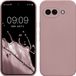 kwmobile telefoonhoesje geschikt voor Google Pixel 9a - Hoesje voor smartphone - Precisie camera uitsnede - In licht oudroze