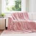 vidaXL Plaid Roze 240 x 220 cm Fleece