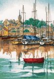 Lanarte Telpakket kit Jachthaven bij zonsopgang - PN-0171005