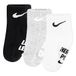 NIKE Nhn 3pk Verbiage Gripper Sock baby-jongens blender