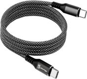 Smrter MAGNETO_C2C_AT_R USB-laadkabel USB-C stekker 1 m Antraciet