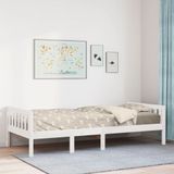 Maison Exclusive - Lit d'enfant sans matelas, blanc, 80x200 cm, pin massif