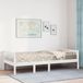 Maison Exclusive - Lit d'enfant sans matelas, blanc, 80x200 cm, pin massif