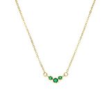 Lucardi Dames Stalen goldplated vintage ketting met turquoise