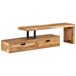 vidaXL TV-meubel massief acaciahout 1120 mm breed