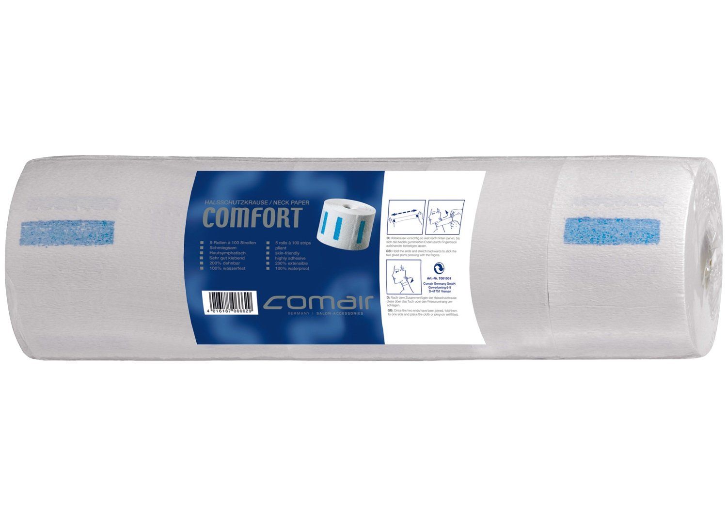 Kapperskorting Nekkragen 100% waterafstotend 200% oprekbaar 1x5 rollen