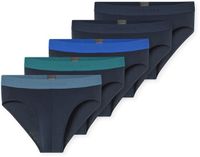 Schiesser 5PACK Rio-Slip - 95/5 Multipacks Onderbroek - donkerblauw